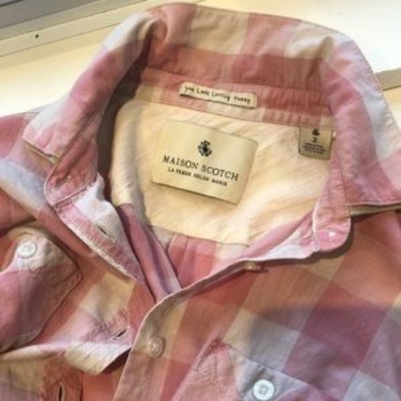 Pink Checkered Shirt - Picture 7 of 10